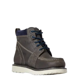 Ariat Ladies Rebar Wedge Moc Toe Steel Grey Work Boots 10035770