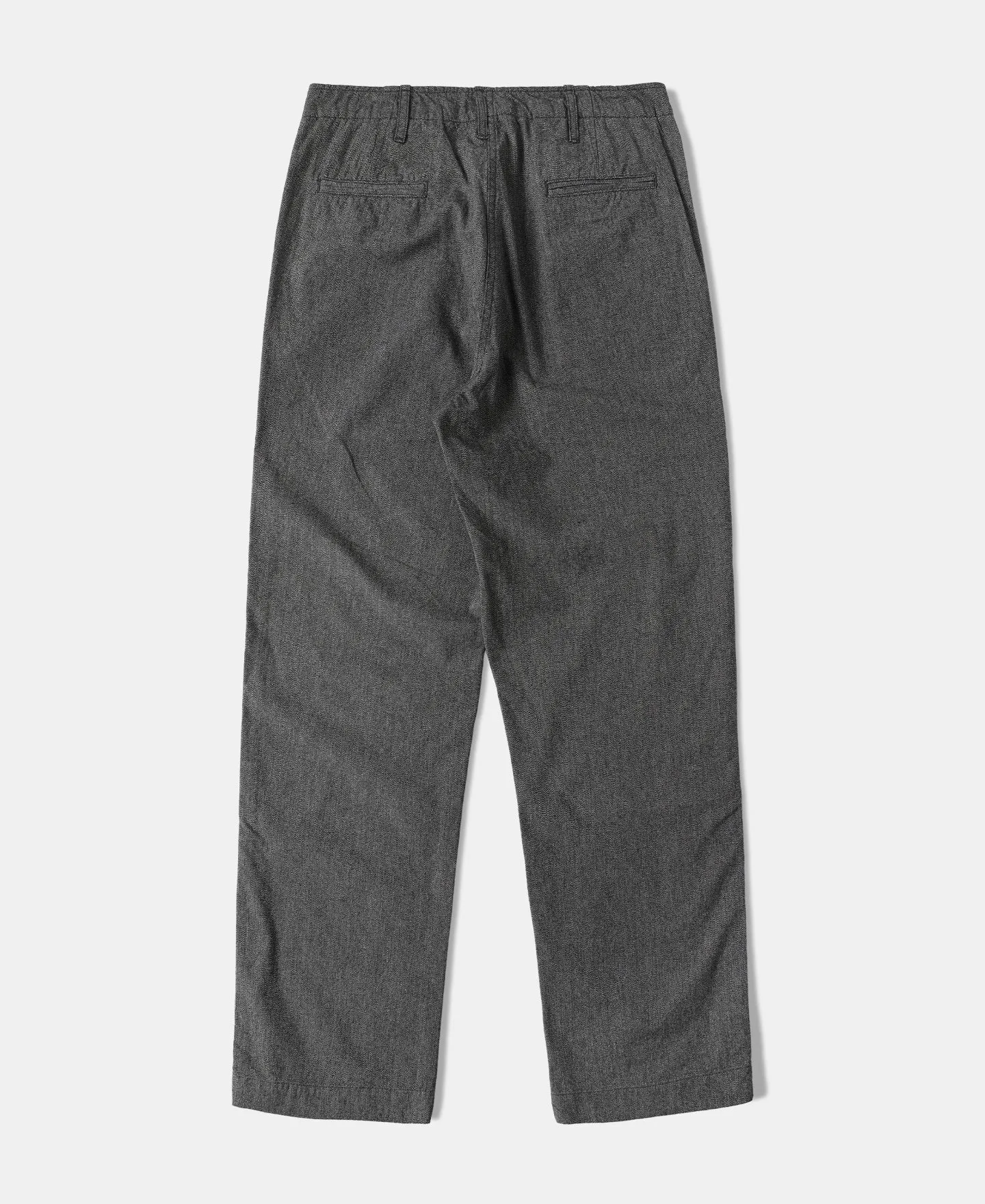 Black Chambray Work Pants