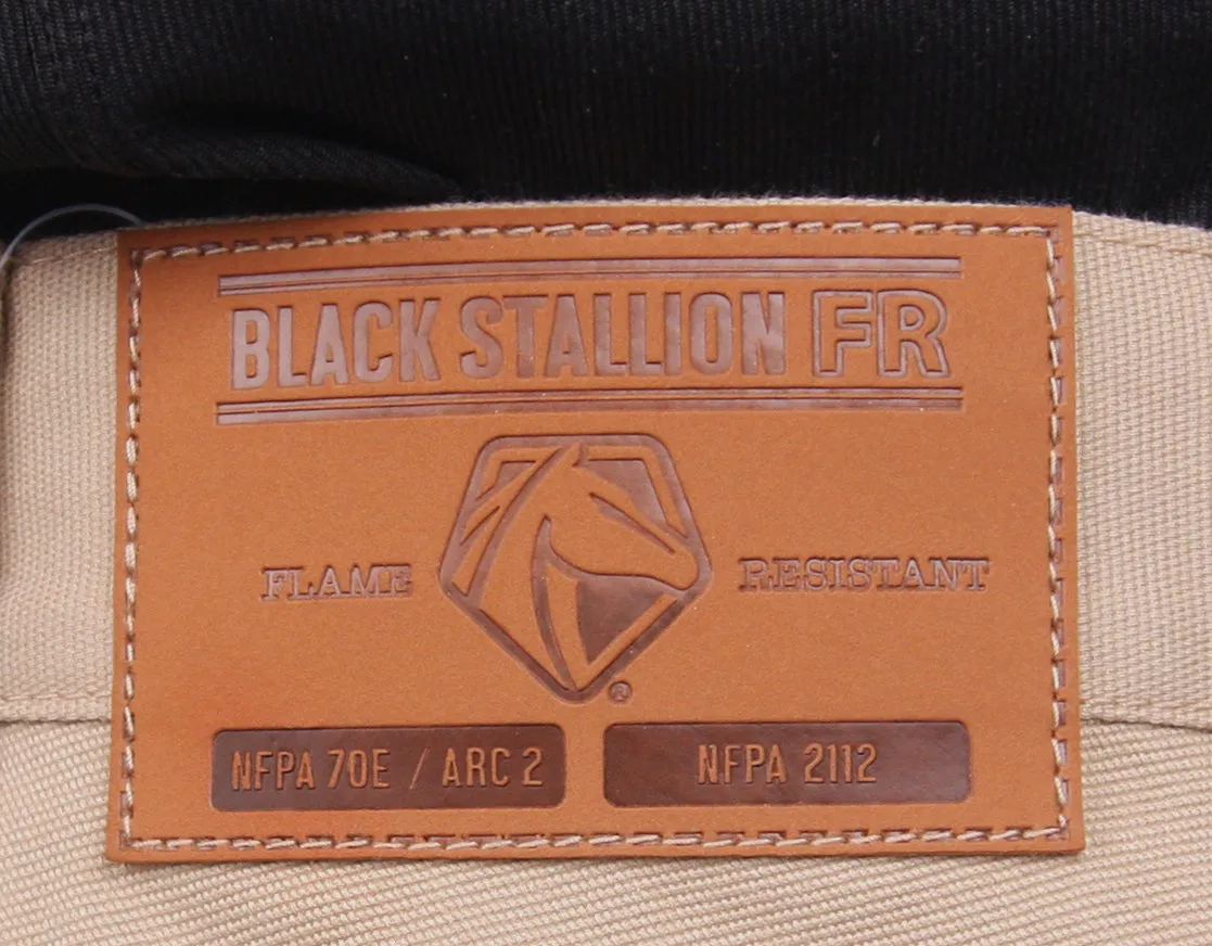 Black Stallion 10 oz. AR / FR Stretch Canvas Utility Pants, Charcoal Gray