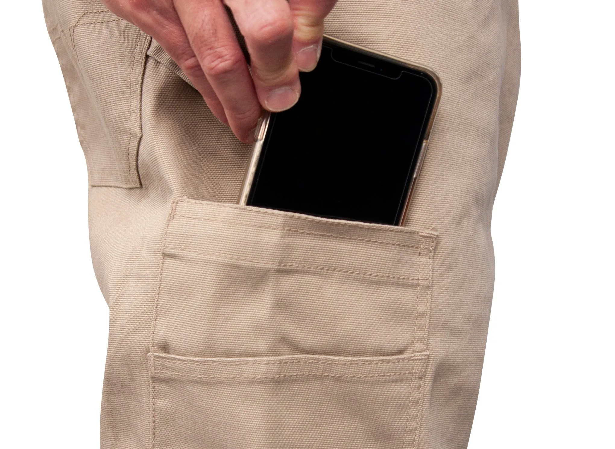 Black Stallion 10 oz. AR / FR Stretch Canvas Utility Pants, Charcoal Gray
