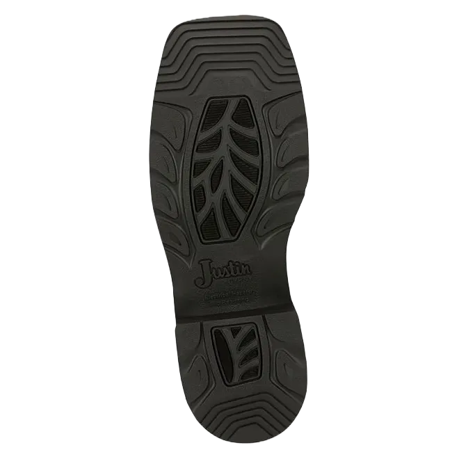 Justin Ladies Lathey Brown Nano Composite Square Toe Work Boots GY9962